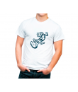 Camiseta algodón orgánico con dibujo salamandra
