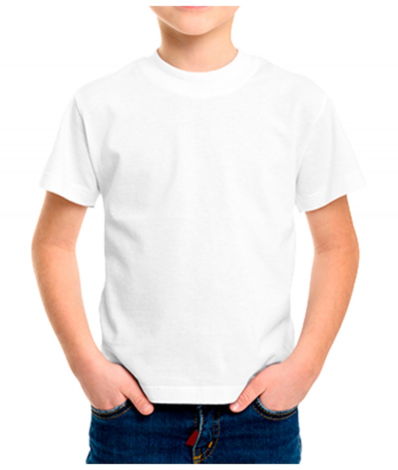Camiseta Basica Algodon Infantil