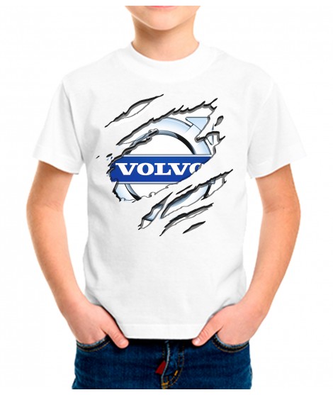 Camiseta Infantil Dibujo Volvo Nube