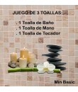 Juego de baño colo beige