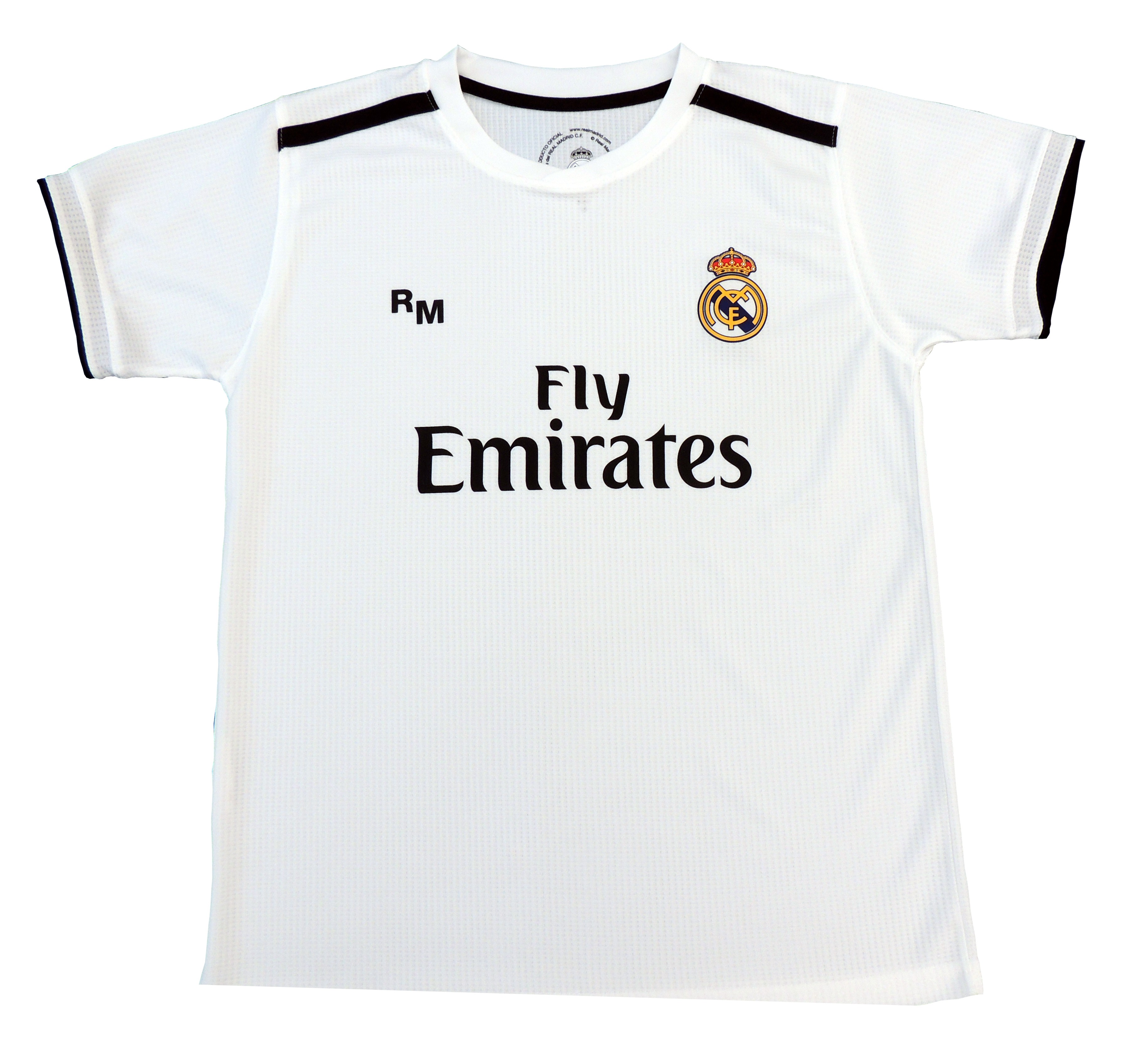 Réplica Oficial Real Madrid 1ª equipación Talla S Color Blanco